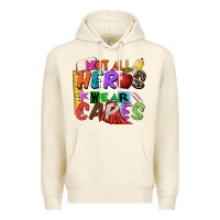 Sandshell not all heros wear capes Premium Hoodie - Zillion Design Studio
