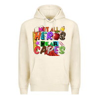 Tofu not all heros wear capes Premium Hoodie - Zillion Design Studio