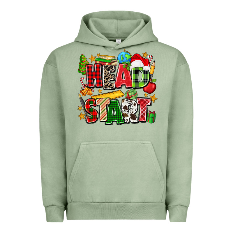 Head Start Christmas Urban Hoodie by Zillion Design Studio | Teevron
