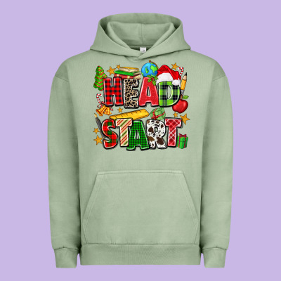 Head Start Christmas Urban Hoodie Designed By Zillion Design Studio