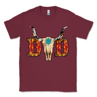 Burgundy christmas dad (1) Classic Tee - RanaPortraitStore