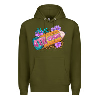 Army Green hello 4th grade Premium Hoodie - RanaPortraitStore