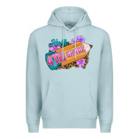 Blue Mist hello 4th grade Premium Hoodie - RanaPortraitStore