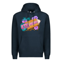 Navy hello 4th grade Premium Hoodie - RanaPortraitStore