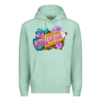 Seafoam hello 4th grade Premium Hoodie - RanaPortraitStore