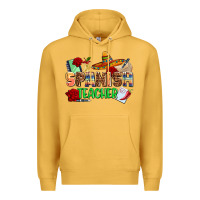 Mustard spanish teacher Premium Hoodie - AdoDesignShop