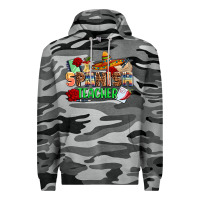 Slate Camo spanish teacher Premium Hoodie - AdoDesignShop