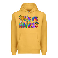 Mustard love wins Premium Hoodie - Zillion Design Studio