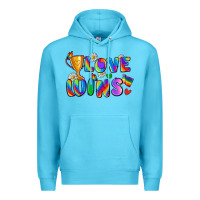 Ocean Blue love wins Premium Hoodie - Zillion Design Studio