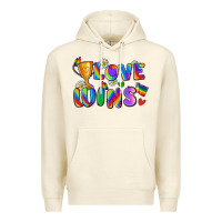 Sandshell love wins Premium Hoodie - Zillion Design Studio