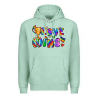 Seafoam love wins Premium Hoodie - Zillion Design Studio