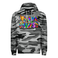 Slate Camo love wins Premium Hoodie - Zillion Design Studio