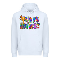 White love wins Premium Hoodie - Zillion Design Studio
