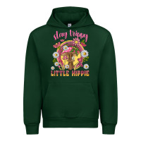 Forest Green stay trippy little hippie tbw Urban Hoodie - texasbilliewilder