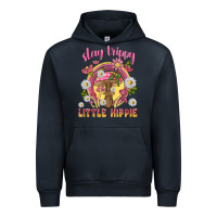 Navy stay trippy little hippie tbw Urban Hoodie - texasbilliewilder