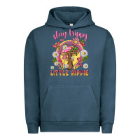 Pigment Midnight Navy stay trippy little hippie tbw Urban Hoodie - texasbilliewilder