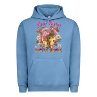 Pigment Pebble Blue stay trippy little hippie tbw Urban Hoodie - texasbilliewilder