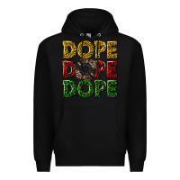 Black dope dope dope Premium Hoodie - texasbilliewilder