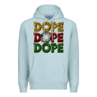 Blue Mist dope dope dope Premium Hoodie - texasbilliewilder