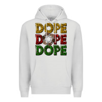 Dove Grey dope dope dope Premium Hoodie - texasbilliewilder