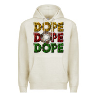 Oatmeal Heather dope dope dope Premium Hoodie - texasbilliewilder