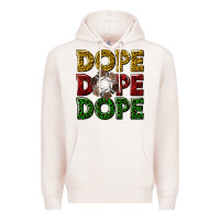 Pale Pink dope dope dope Premium Hoodie - texasbilliewilder