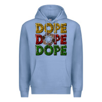 Colony Blue dope dope dope Premium Hoodie - texasbilliewilder