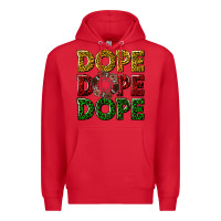Red dope dope dope Premium Hoodie - texasbilliewilder