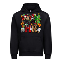 Black santa's favorite hr Urban Hoodie - Zillion Design Studio