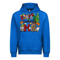 Cobalt santa's favorite hr Urban Hoodie - Zillion Design Studio