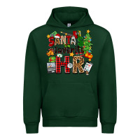Foreset Green santa's favorite hr Urban Hoodie - Zillion Design Studio