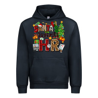 Navy santa's favorite hr Urban Hoodie - Zillion Design Studio