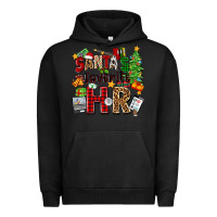 Pigment Black santa's favorite hr Urban Hoodie - Zillion Design Studio