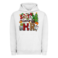 Pigment Lunar Rock santa's favorite hr Urban Hoodie - Zillion Design Studio