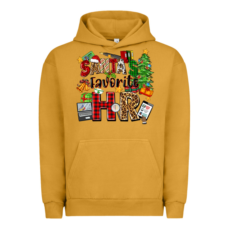 Santa's Favorite Hr Urban Hoodie by Zillion Design Studio | Teevron