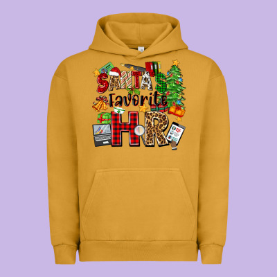 Santa's Favorite Hr Urban Hoodie Designed By Zillion Design Studio