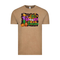 Vintage Coffee it's spooky season halloween Vintage Tee - Artiststas