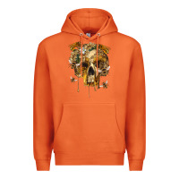 Carrot Flower Skeleton Bees Premium Hoodie - RanaPortraitStore