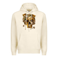 Tofu Flower Skeleton Bees Premium Hoodie - RanaPortraitStore