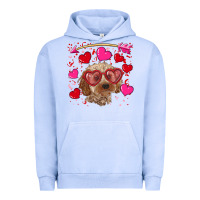 Pigment Grape Ice Valentine's day cockapoo Urban Hoodie - RanaPortraitStore