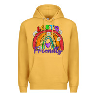 Mustard lgbtq friendly Premium Hoodie - Zillion Design Studio