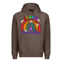 Coffee lgbtq friendly Premium Hoodie - Zillion Design Studio