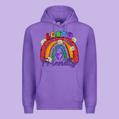 Lgbtq Friendly Premium Hoodie Designed By Zillion Design Studio
