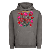 Pigment Tornado Valentine's day french bulldog puppy Urban Hoodie - RanaPortraitStore