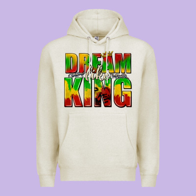 Dream Like King With Crown Premium Hoodie Designed By Texasbilliewilder