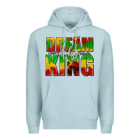 Blue Mist dream like king with crown Premium Hoodie - texasbilliewilder