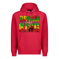 Cardinal dream like king with crown Premium Hoodie - texasbilliewilder