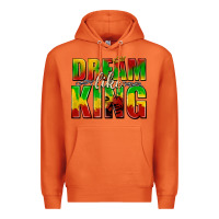 Carrot dream like king with crown Premium Hoodie - texasbilliewilder