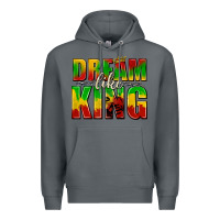 Rock dream like king with crown Premium Hoodie - texasbilliewilder