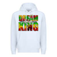 White dream like king with crown Premium Hoodie - texasbilliewilder